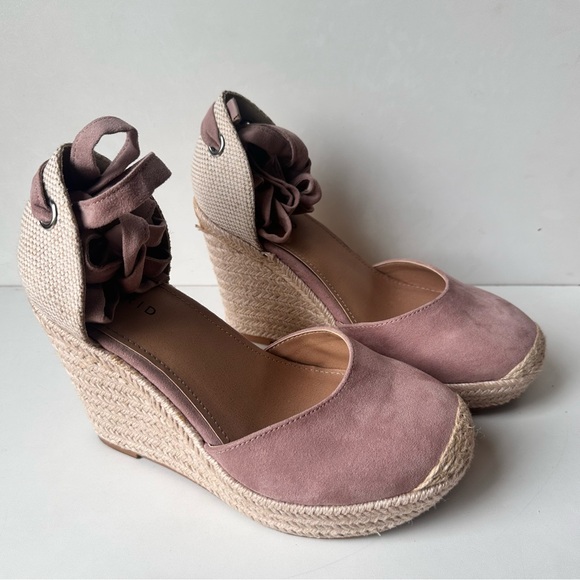 Torrid Women’s Dusty Rose Pink Espadrille Almond Toe Size:8 - Picture 3 of 12